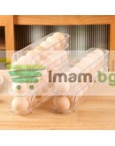 Прозрачна стойка за 21 броя яйца